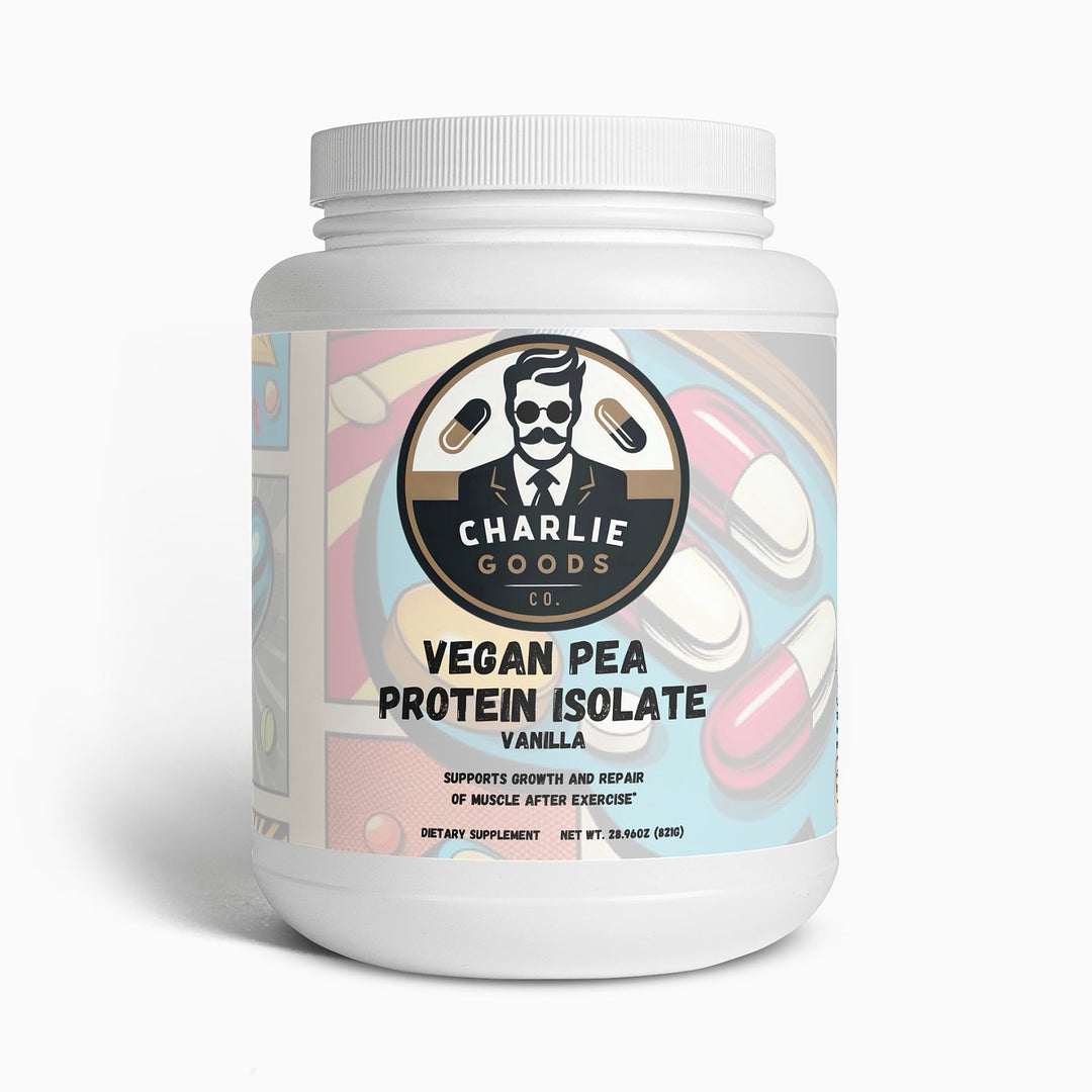 Charlie's Vegan Pea Protein Isolate (Vanilla) - Charlie Goods Co.